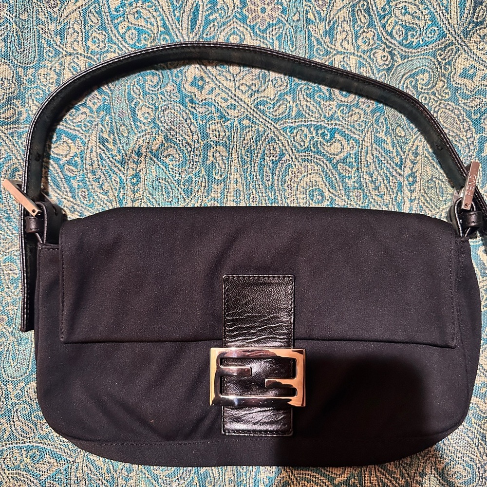 Authentic Vintage fendi baguette neoprene
